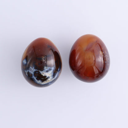 Carnelian Eggs Set of 10