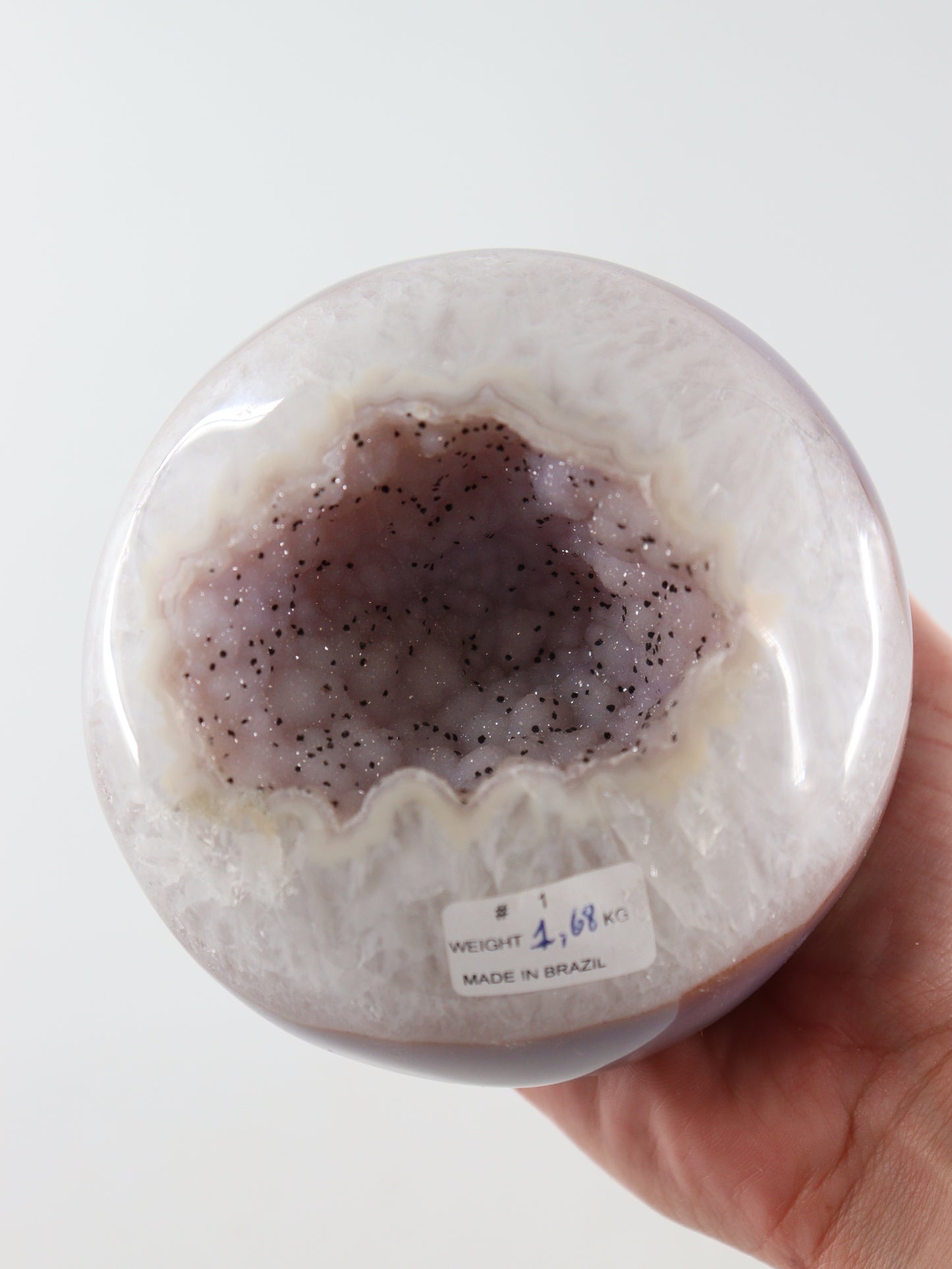 Amethyst Agate Sphere - Expert Wholesale and Supplier of Wholesale Crystals & Bulk Gemstones, []