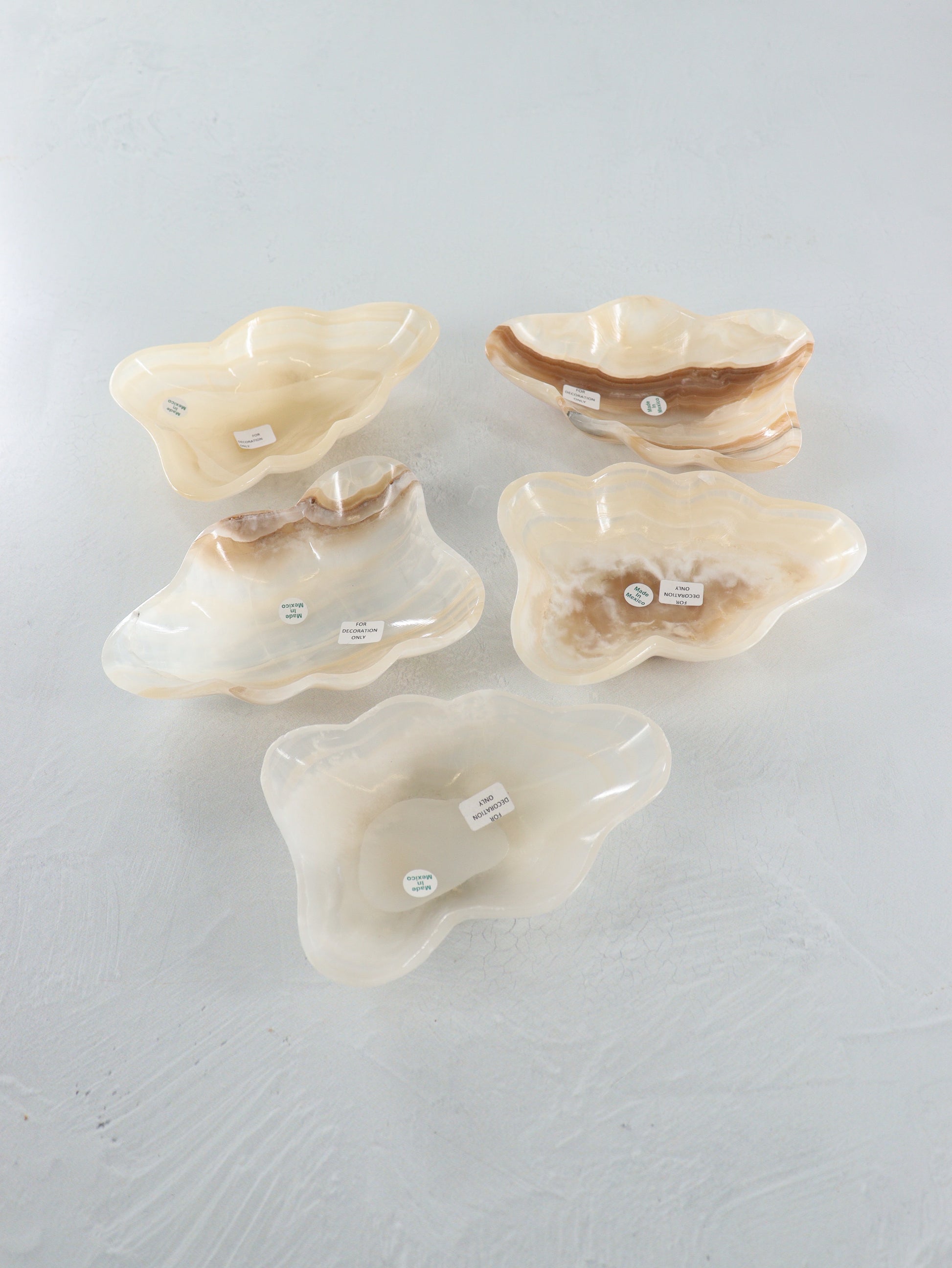 Onyx Bowls Set of 5 - Expert Supplier of Wholesale Crystals & Bulk Gemstones