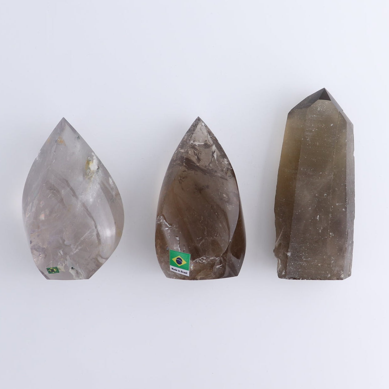 Imperfect Quartz & Amethyst Mixed Flat of 11