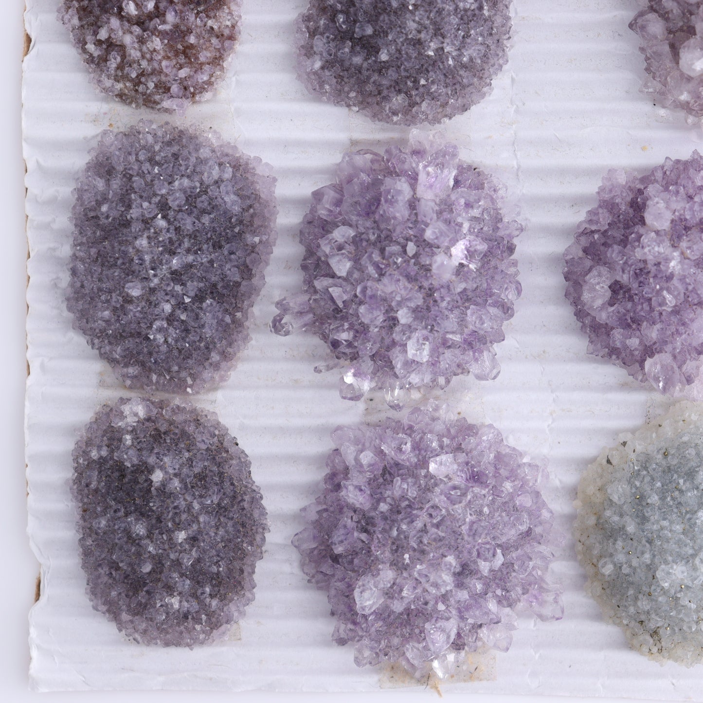 Uruguay Amethyst Cabs Set of 9 - Expert Wholesale and Supplier of Wholesale Crystals & Bulk Gemstones, ["Amethyst","Cabs","close_50","Uruguay"]