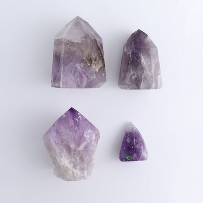 Imperfect Quartz & Amethyst Mixed Flat of 11