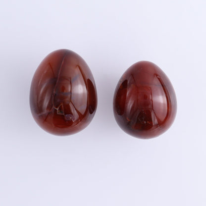 Carnelian Eggs Set of 10