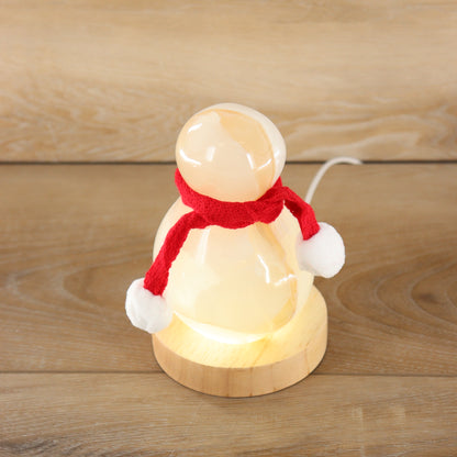 Onyx Snowman Lamps Set of 3 - Expert Supplier of Wholesale Crystals & Bulk Gemstones