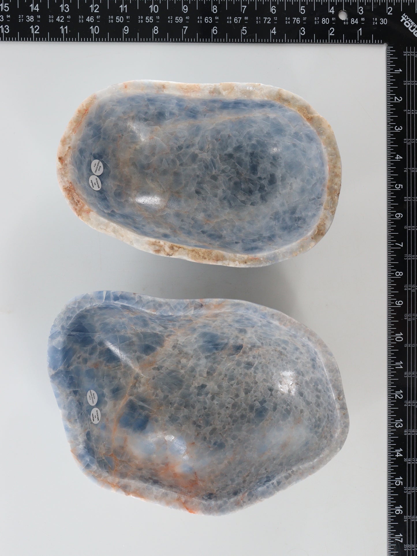 Calcite Bowls Set of 2 - Expert Wholesale and Supplier of Wholesale Crystals & Bulk Gemstones, []