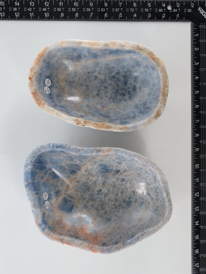 Calcite Bowls Set of 2 - Expert Wholesale and Supplier of Wholesale Crystals & Bulk Gemstones, []