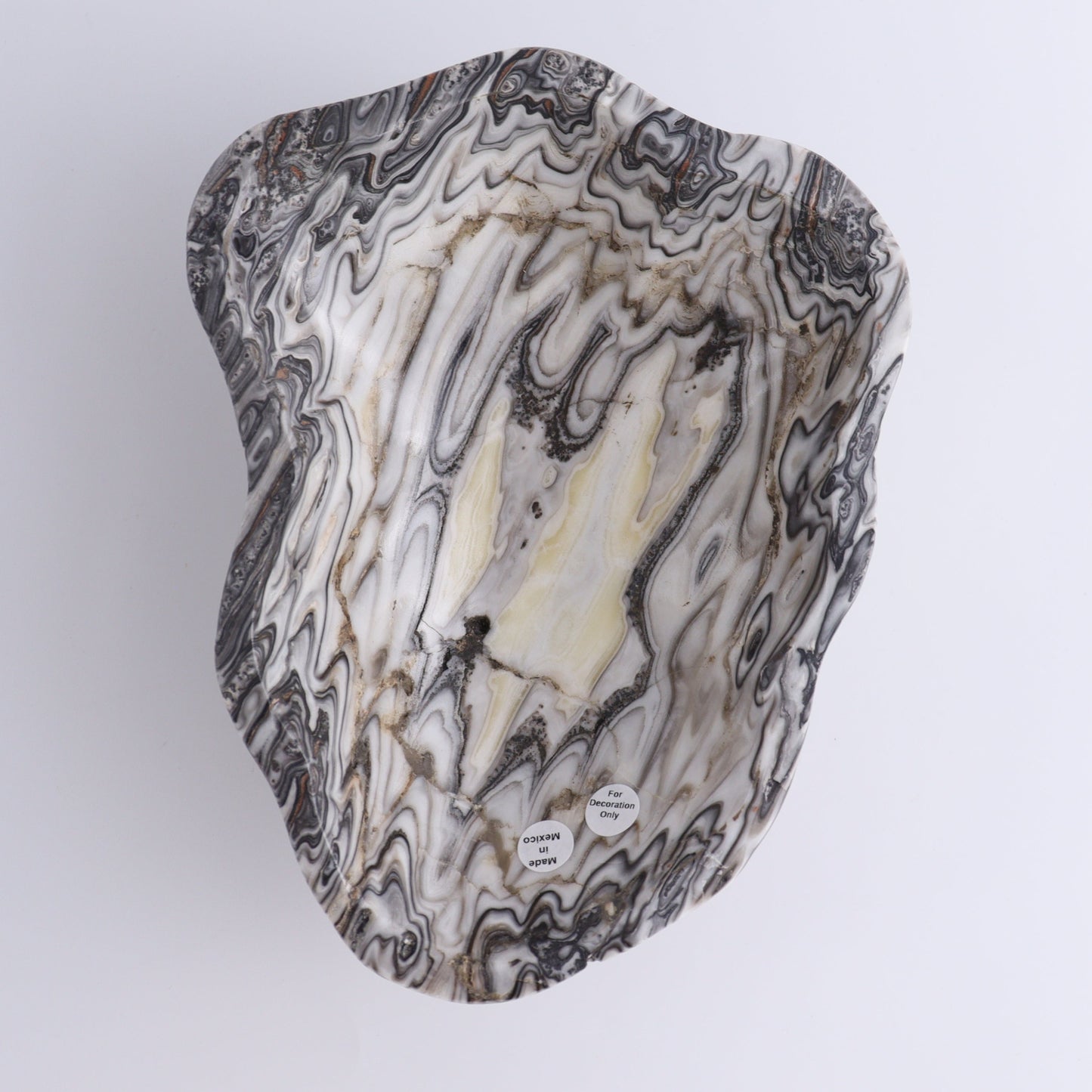 Zebra Onyx Bowl Set of 3 - Expert Wholesale and Supplier of Wholesale Crystals & Bulk Gemstones, ["Bowls","Mexico","onyx"]