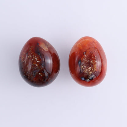 Carnelian Eggs Set of 11
