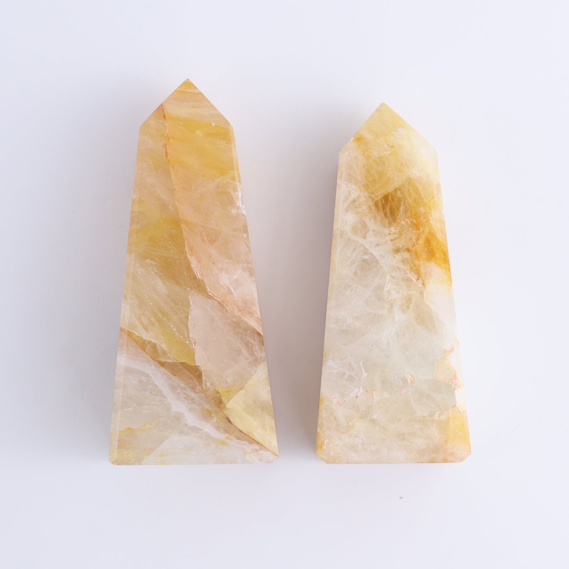 Golden Healer Towers Set of 3 - Expert Wholesale and Supplier of Wholesale Crystals & Bulk Gemstones, ["Brazil","Golden Healer","Towers"]