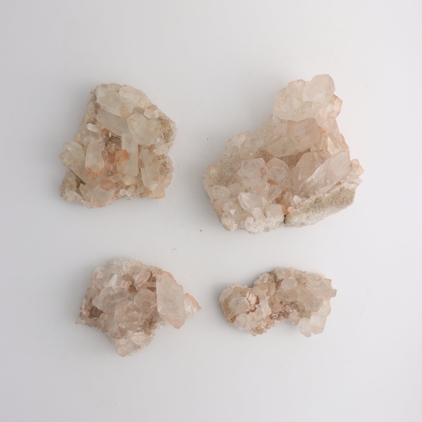 Pink Lemurian Clusters - Expert Wholesale and Supplier of Wholesale Crystals & Bulk Gemstones, ["Brazil","Clusters","Lemurian"]