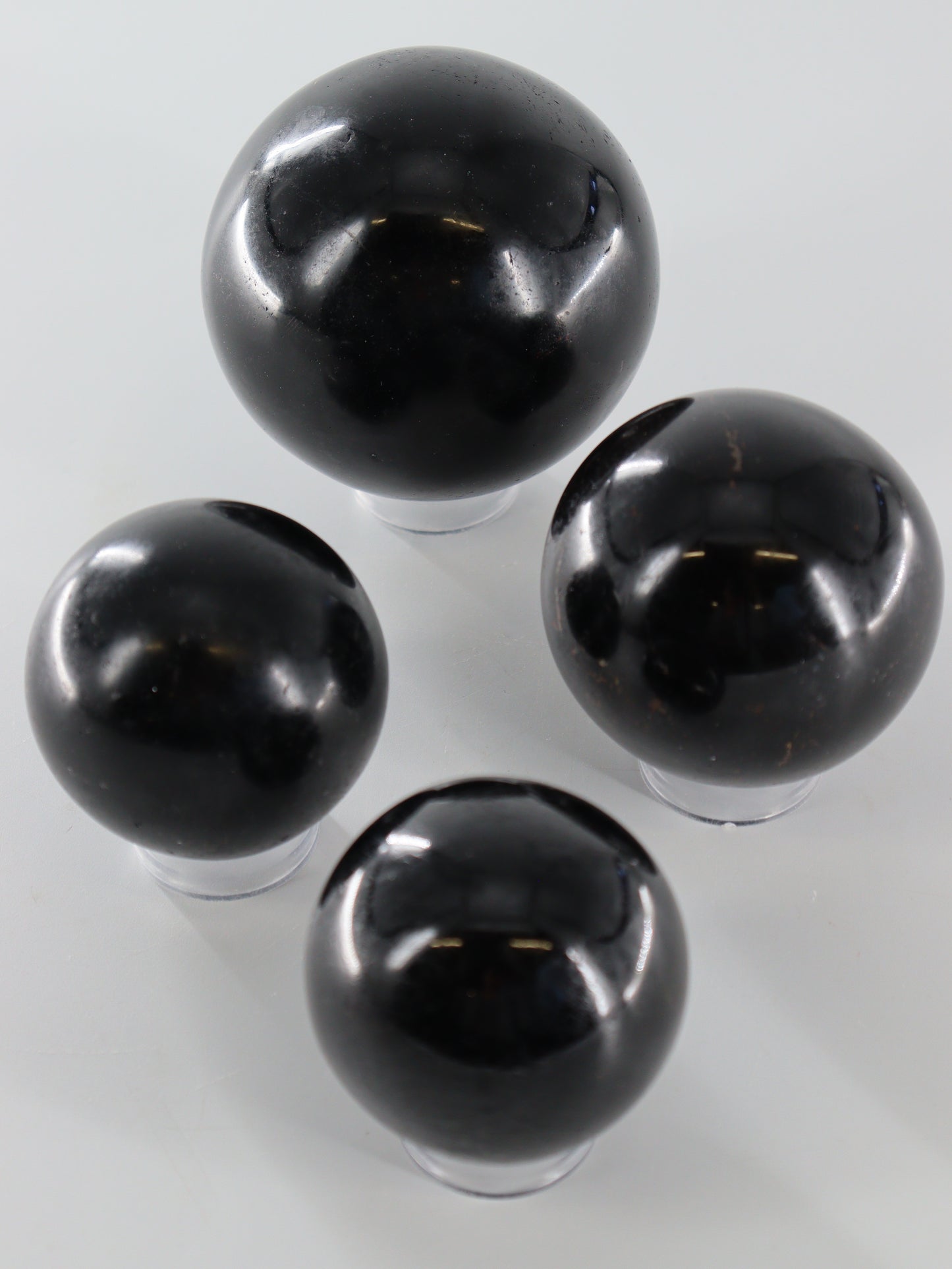 Tourmaline Spheres Set of 4 - Expert Wholesale and Supplier of Wholesale Crystals & Bulk Gemstones, []