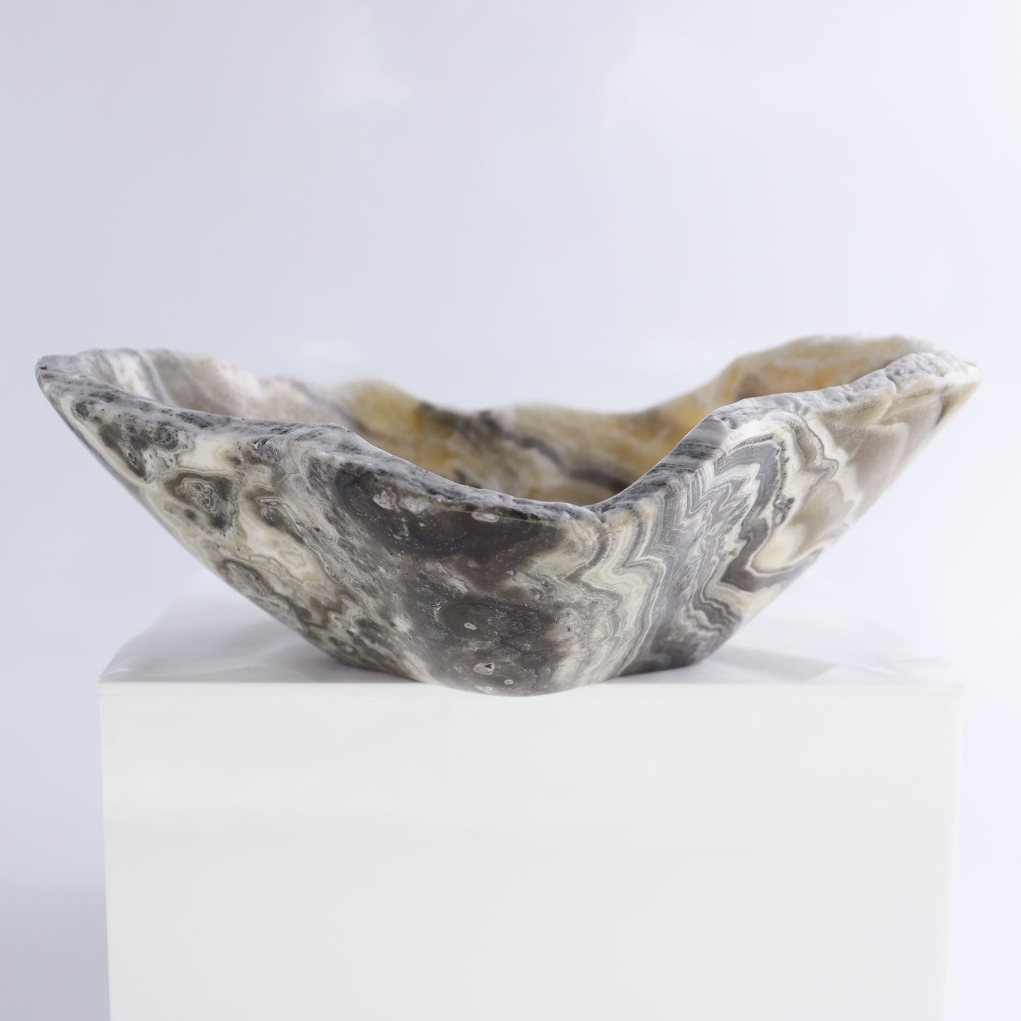 Zebra Onyx Bowl Set of 3 - Expert Wholesale and Supplier of Wholesale Crystals & Bulk Gemstones, ["Bowls","Mexico","onyx"]