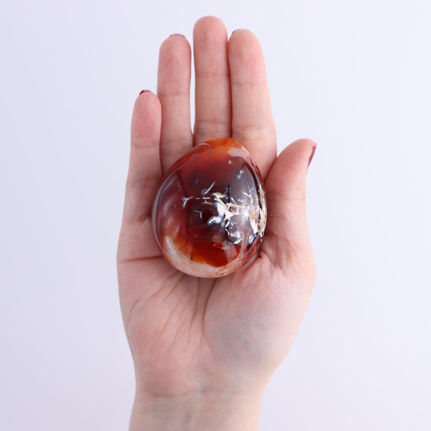 Carnelian Eggs Set of 12