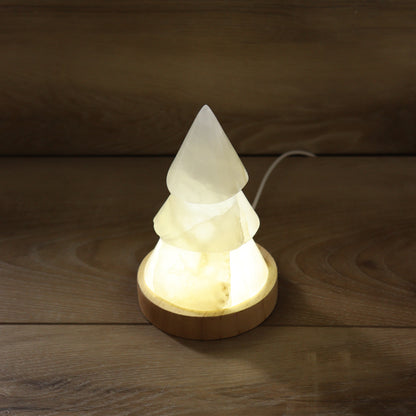 Onyx Christmas Tree Lamps Set of 3 - Expert Supplier of Wholesale Crystals & Bulk Gemstones