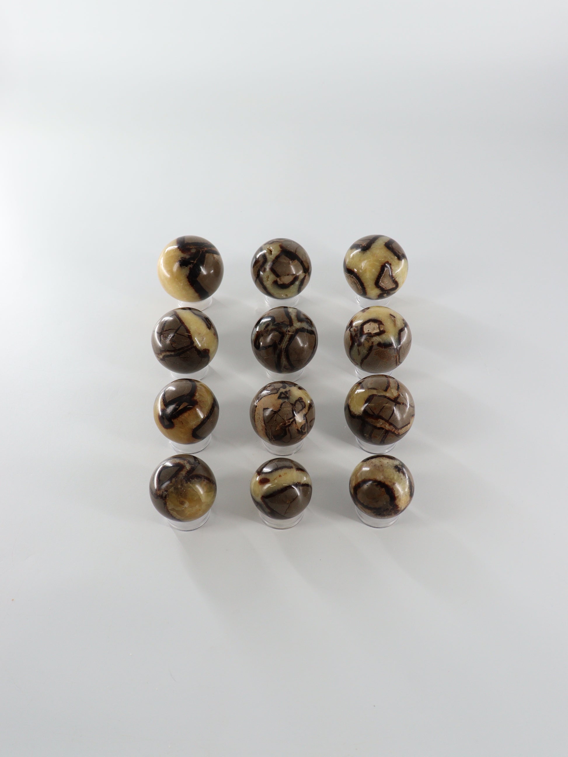 Septarian Spheres Set of 12 - Expert Wholesale and Supplier of Wholesale Crystals & Bulk Gemstones, []