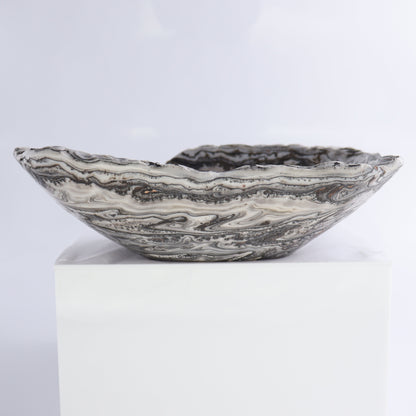 Zebra Onyx Bowl Set of 3 - Expert Wholesale and Supplier of Wholesale Crystals & Bulk Gemstones, ["Bowls","Mexico","onyx"]