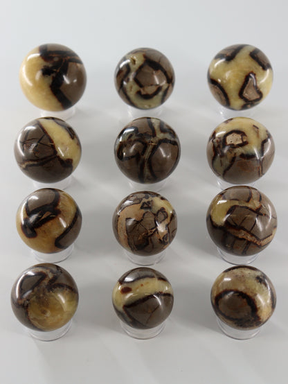 Septarian Spheres Set of 12 - Expert Wholesale and Supplier of Wholesale Crystals & Bulk Gemstones, []