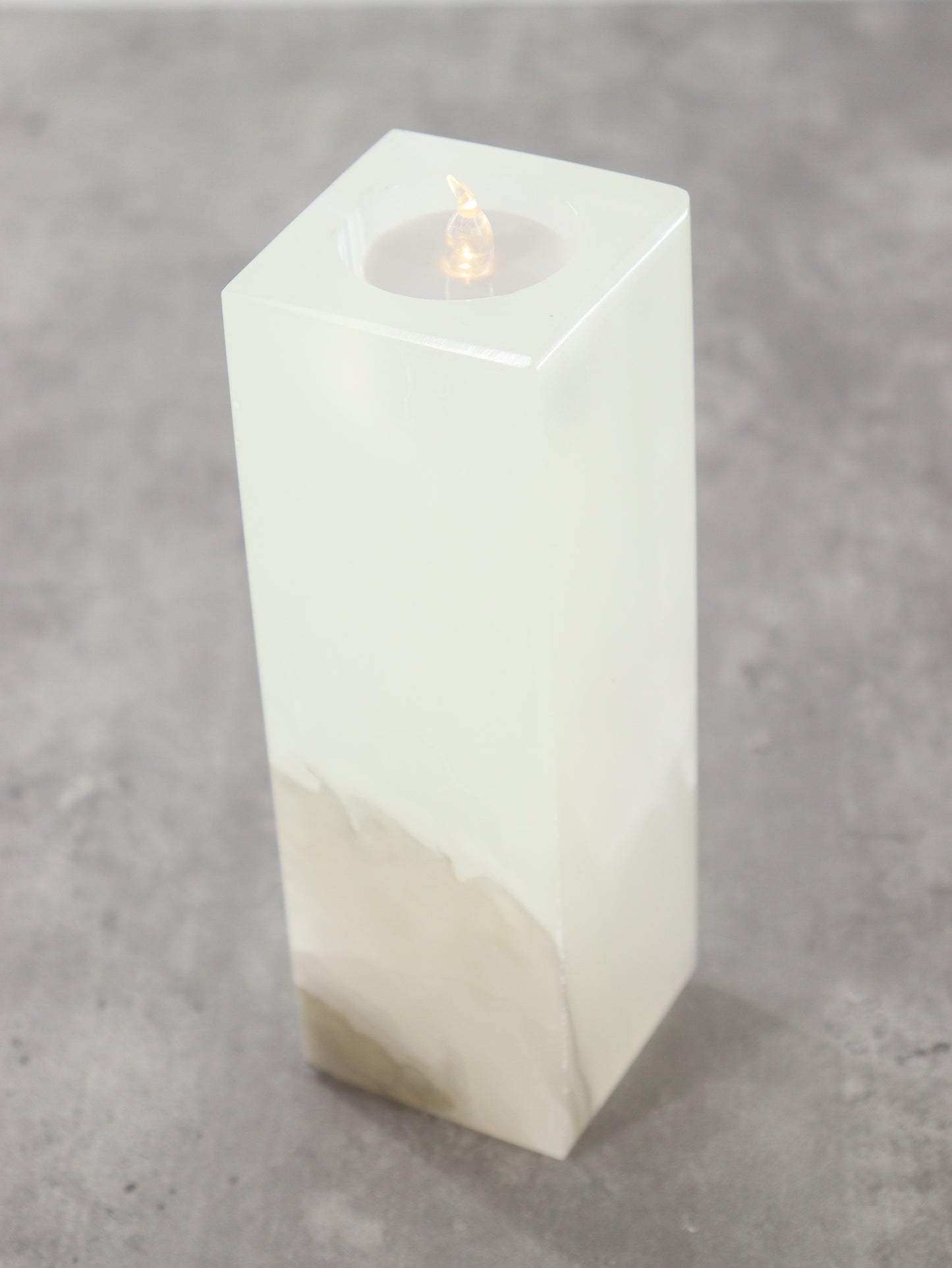 White Onyx Candle Holders Set of 3 - Expert Wholesale and Supplier of Wholesale Crystals & Bulk Gemstones, ["Accessories","Candle Holder","Catalog Onyx","Mexico","Onyx"]