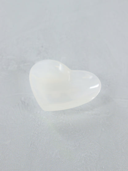 White Onyx Heart Bowls Set of 6 - Expert Wholesale and Supplier of Wholesale Crystals & Bulk Gemstones, ["Bowls","Catalog Onyx","Mexico","onyx"]
