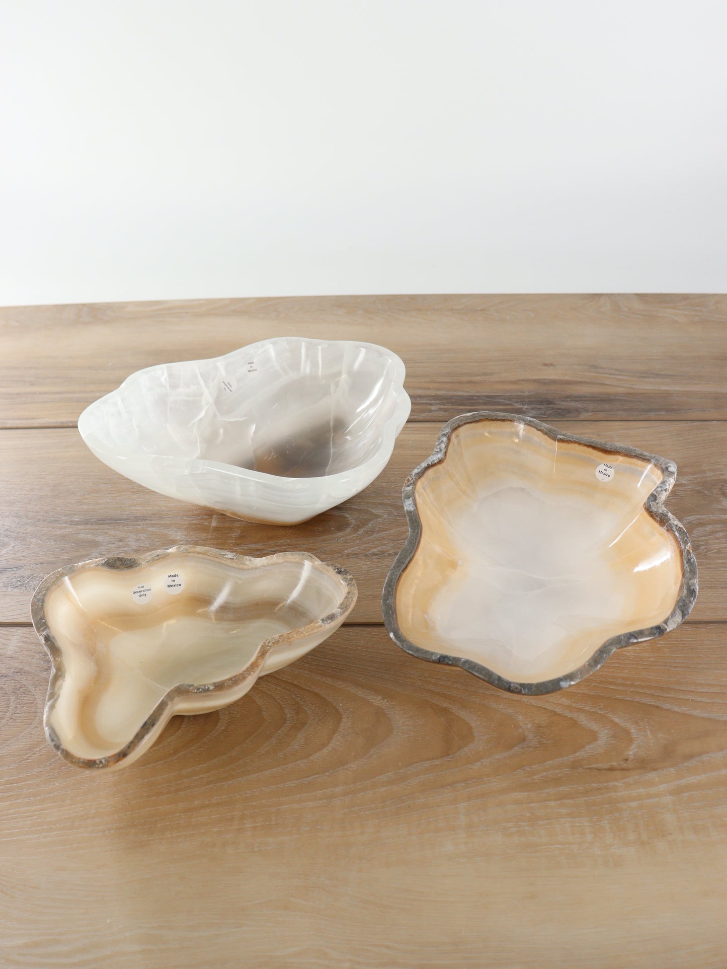 Onyx Bowls Set of 3