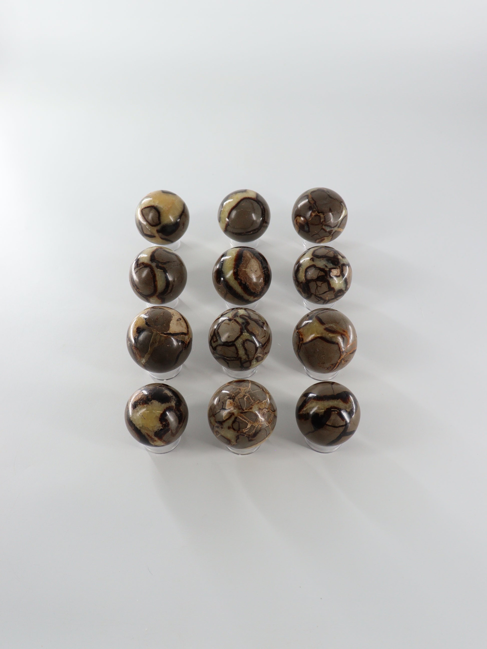 Septarian Spheres Set of 12 - Expert Wholesale and Supplier of Wholesale Crystals & Bulk Gemstones, []