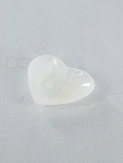 White Onyx Heart Bowls Set of 6 - Expert Wholesale and Supplier of Wholesale Crystals & Bulk Gemstones, ["Bowls","Catalog Onyx","Mexico","onyx"]