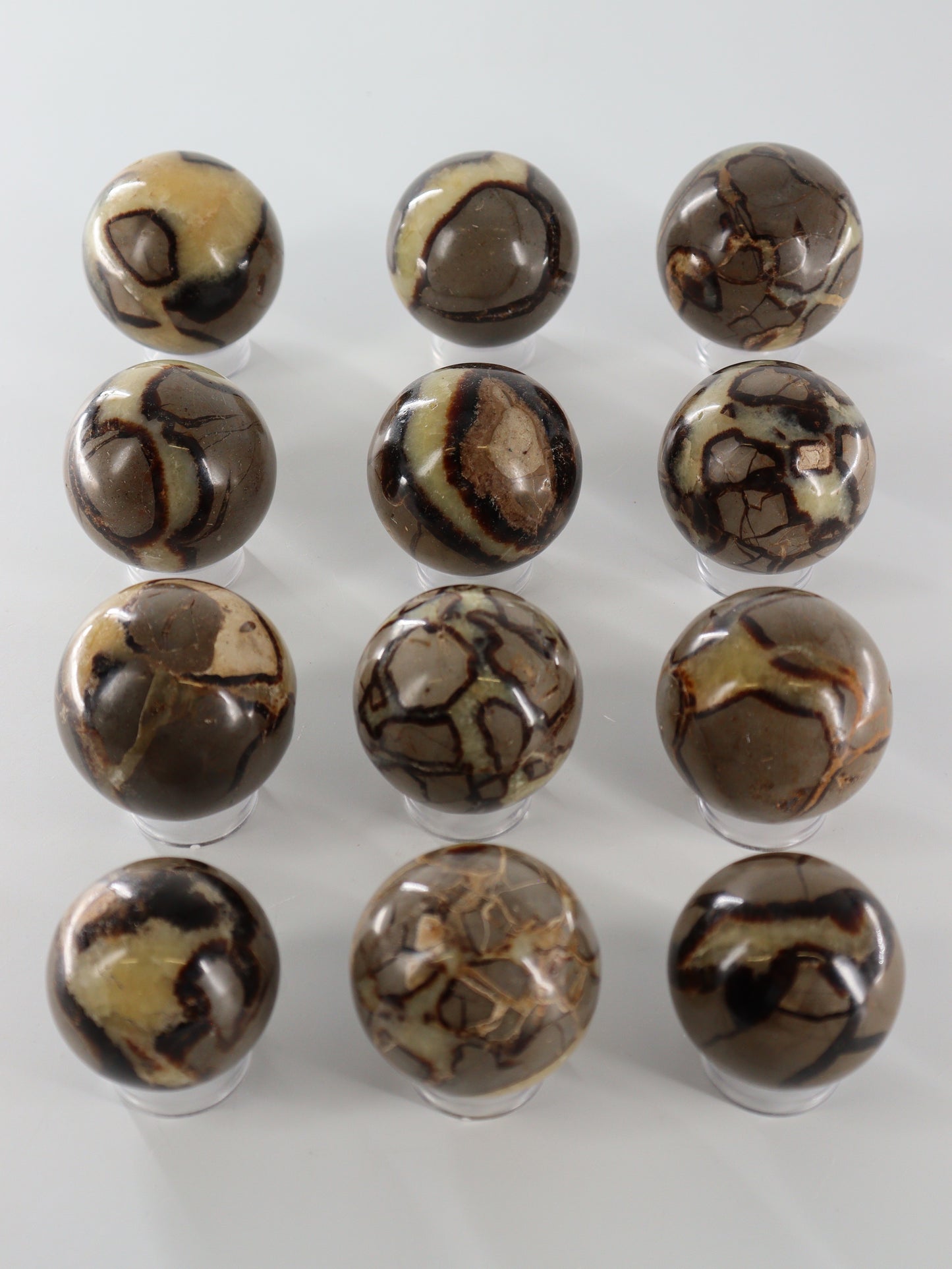 Septarian Spheres Set of 12 - Expert Wholesale and Supplier of Wholesale Crystals & Bulk Gemstones, []