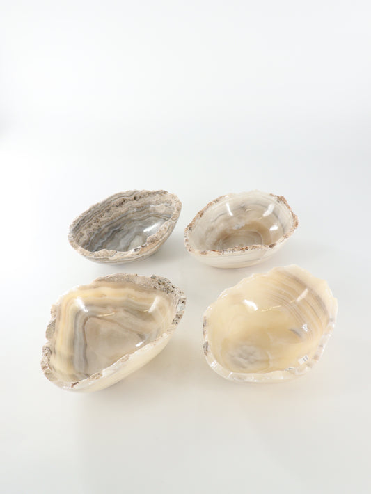 Onyx Bowls Set of 4 - Expert Supplier of Wholesale Crystals & Bulk Gemstones