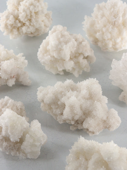 Aragonite Clusters Set of 8 - Expert Vendor of Wholesale Crystals