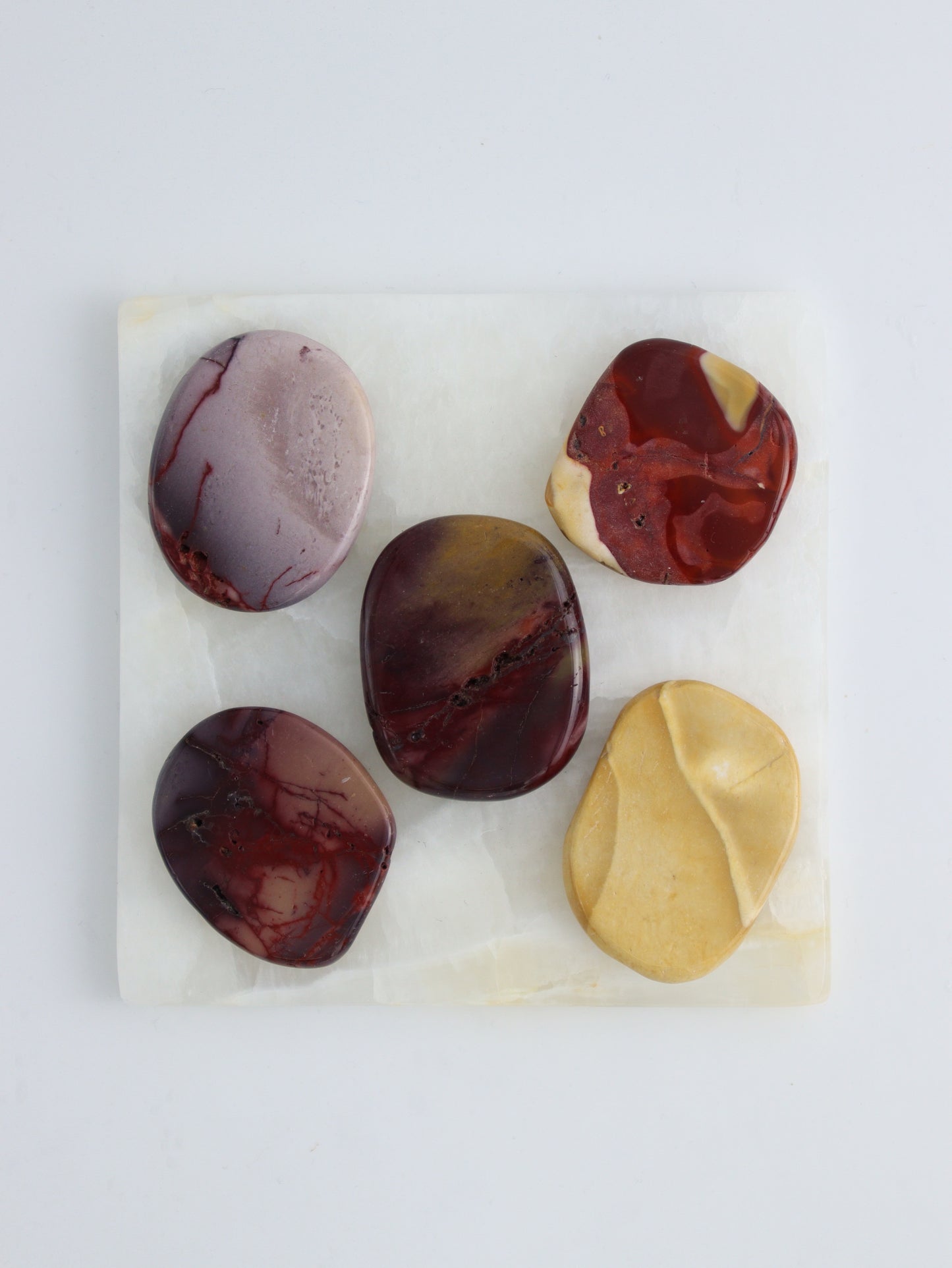 20pc Mookaite Smooth Stones - Expert Wholesale and Supplier of Wholesale Crystals & Bulk Gemstones, []