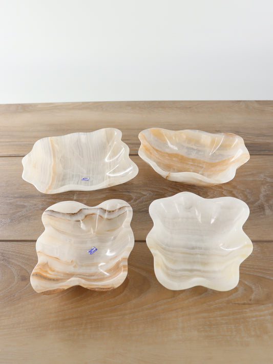 Onyx Bowls Set of 4 - Expert Vendor of Wholesale Crystals