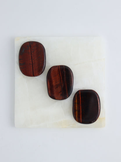 1/2kg Red Tiger Eye Smooth Stones - Expert Supplier of Wholesale Crystals & Bulk Gemstones