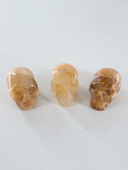 Golden Healer Skulls Set of 3 - Expert Wholesale and Supplier of Wholesale Crystals & Bulk Gemstones, []