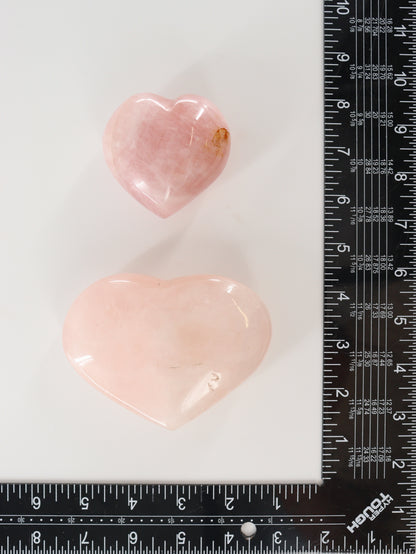 Rose Quartz Hearts Set of 6 - Expert Wholesale and Supplier of Wholesale Crystals & Bulk Gemstones, []