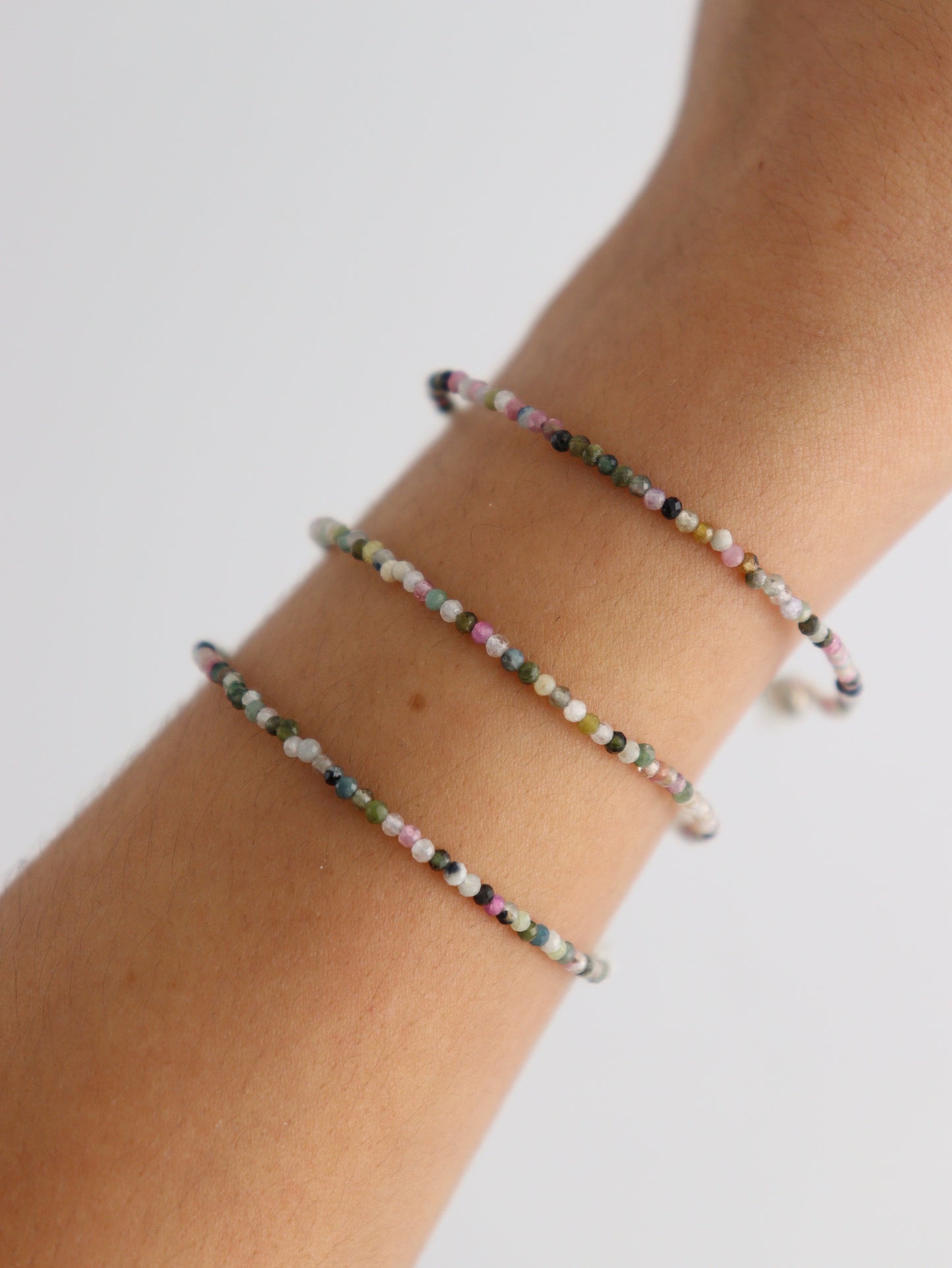 Sterling Silver Tourmaline Adjustable Bracelets - Expert Supplier of Wholesale Crystals & Bulk Gemstones