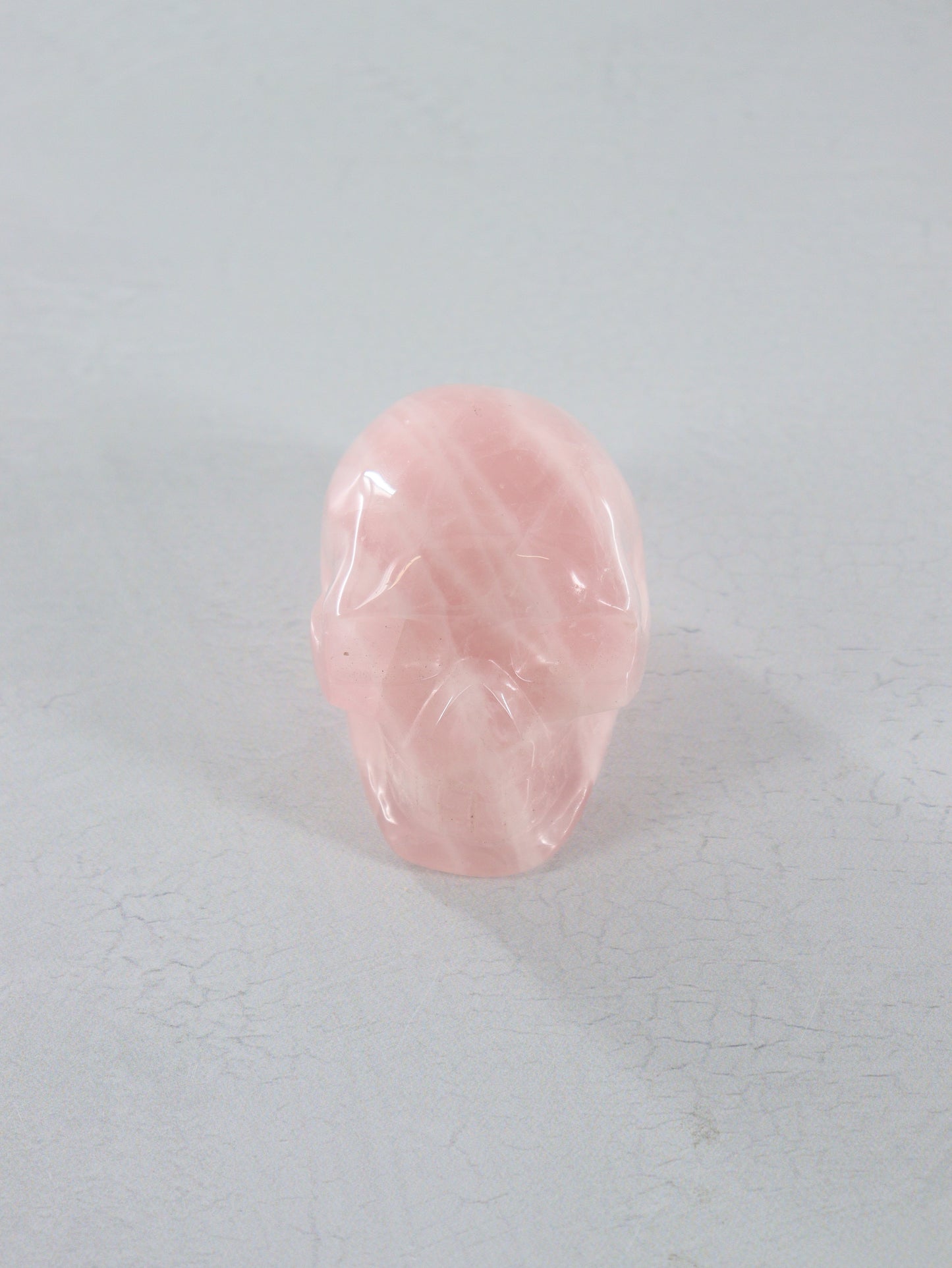 Rose Quartz Skulls Set of 3 - Expert Vendor of Wholesale Crystals