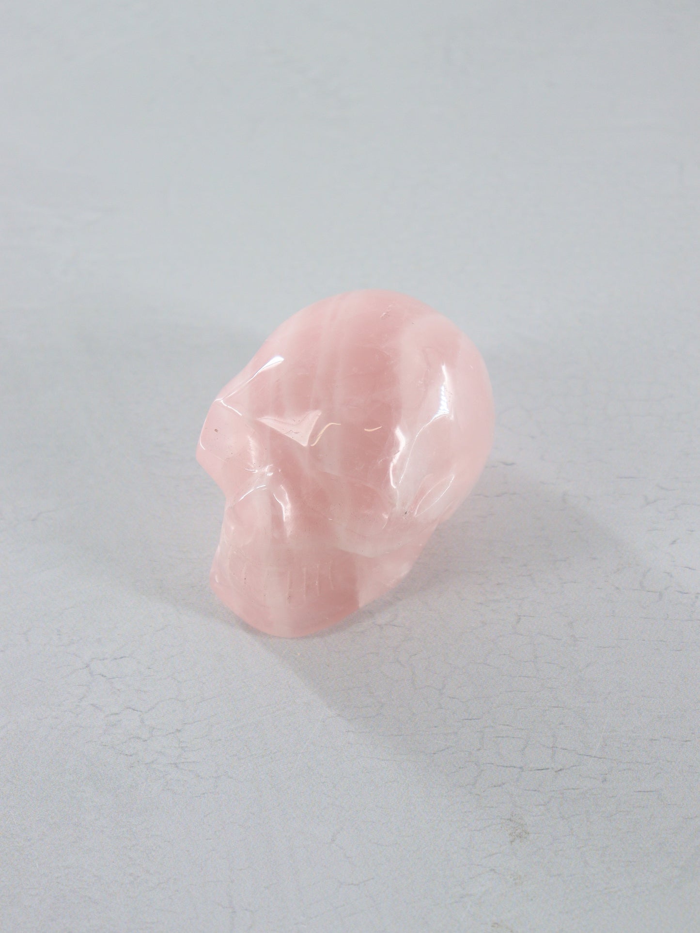 Rose Quartz Skulls Set of 3 - Expert Vendor of Wholesale Crystals