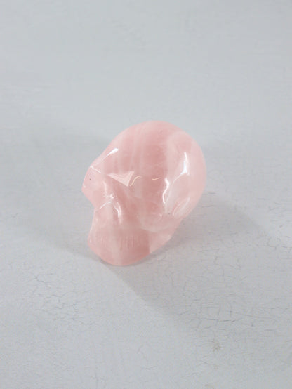 Rose Quartz Skulls Set of 3 - Expert Vendor of Wholesale Crystals