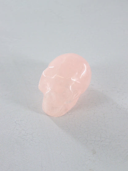 Rose Quartz Skulls Set of 3 - Expert Vendor of Wholesale Crystals