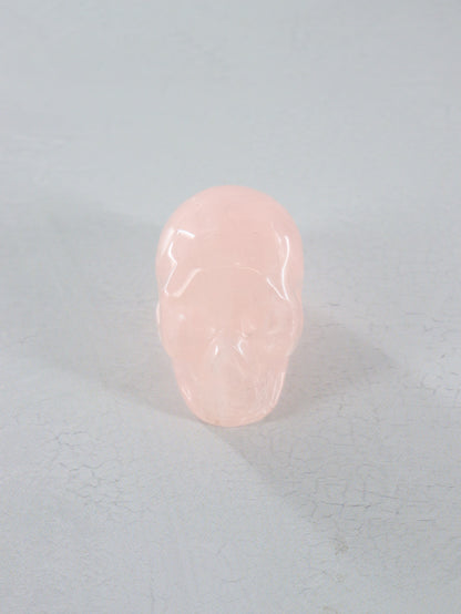 Rose Quartz Skulls Set of 3 - Expert Vendor of Wholesale Crystals