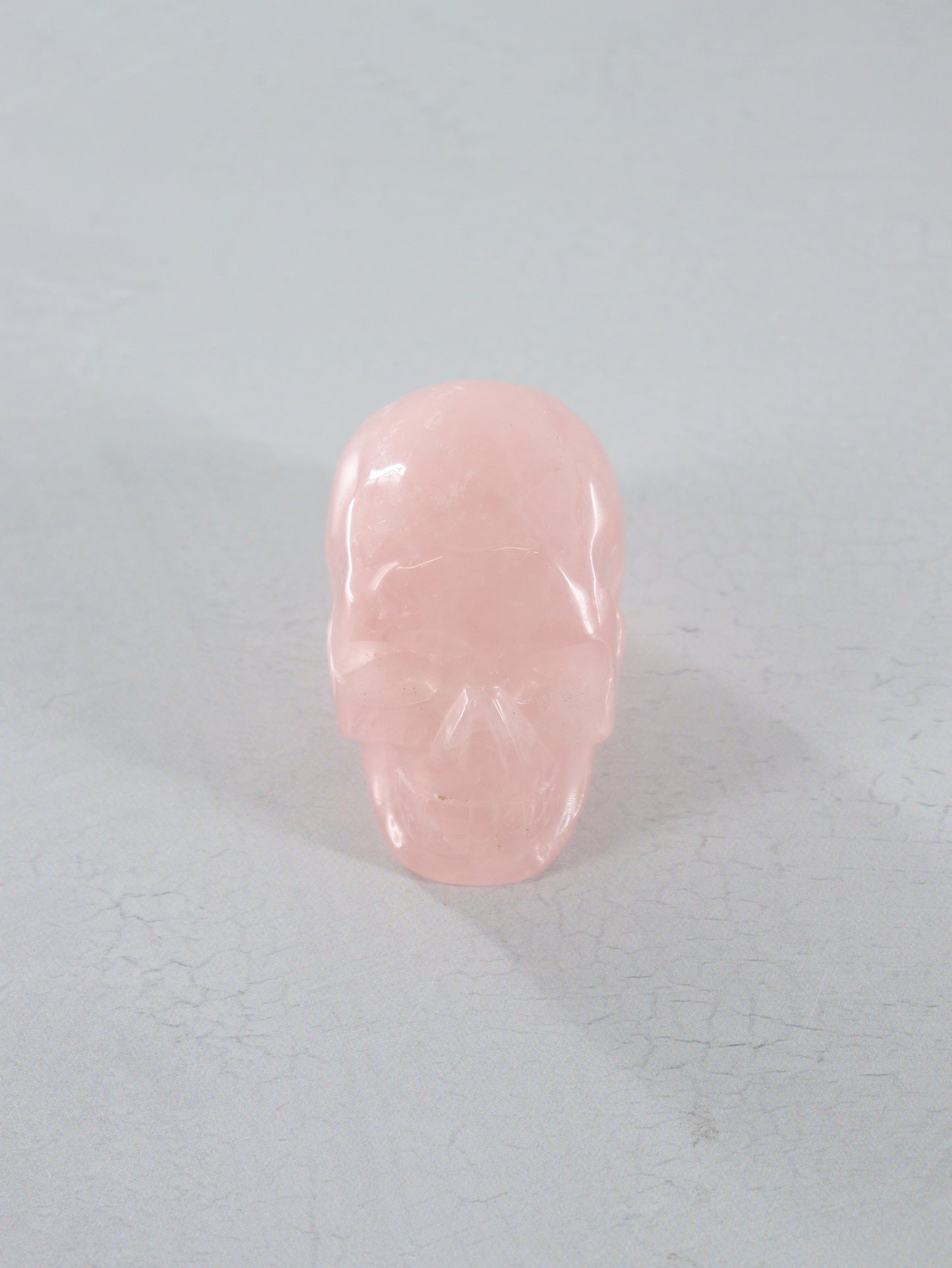 Rose Quartz Skulls Set of 3 - Expert Vendor of Wholesale Crystals