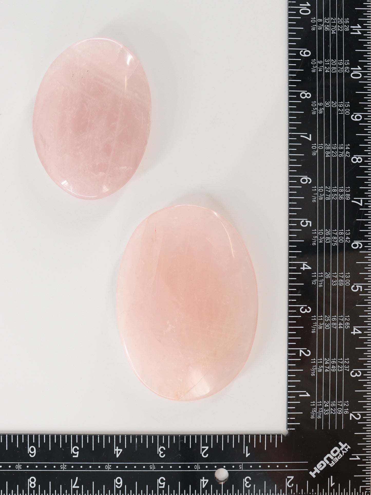 Rose Quartz Palm Stones Flat - Expert Supplier of Wholesale Crystals & Bulk Gemstones