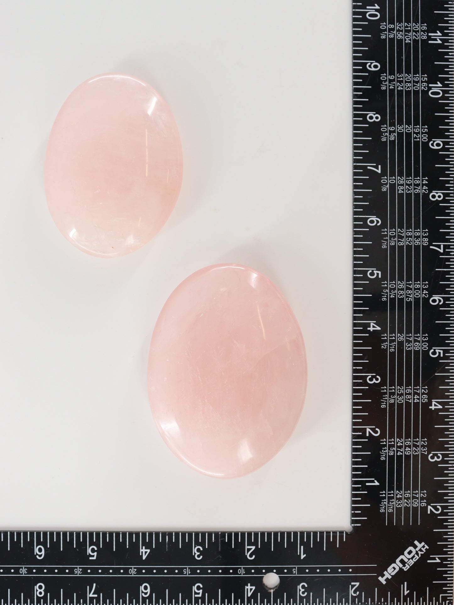 Rose Quartz Palm Stones Flat - Expert Supplier of Wholesale Crystals & Bulk Gemstones