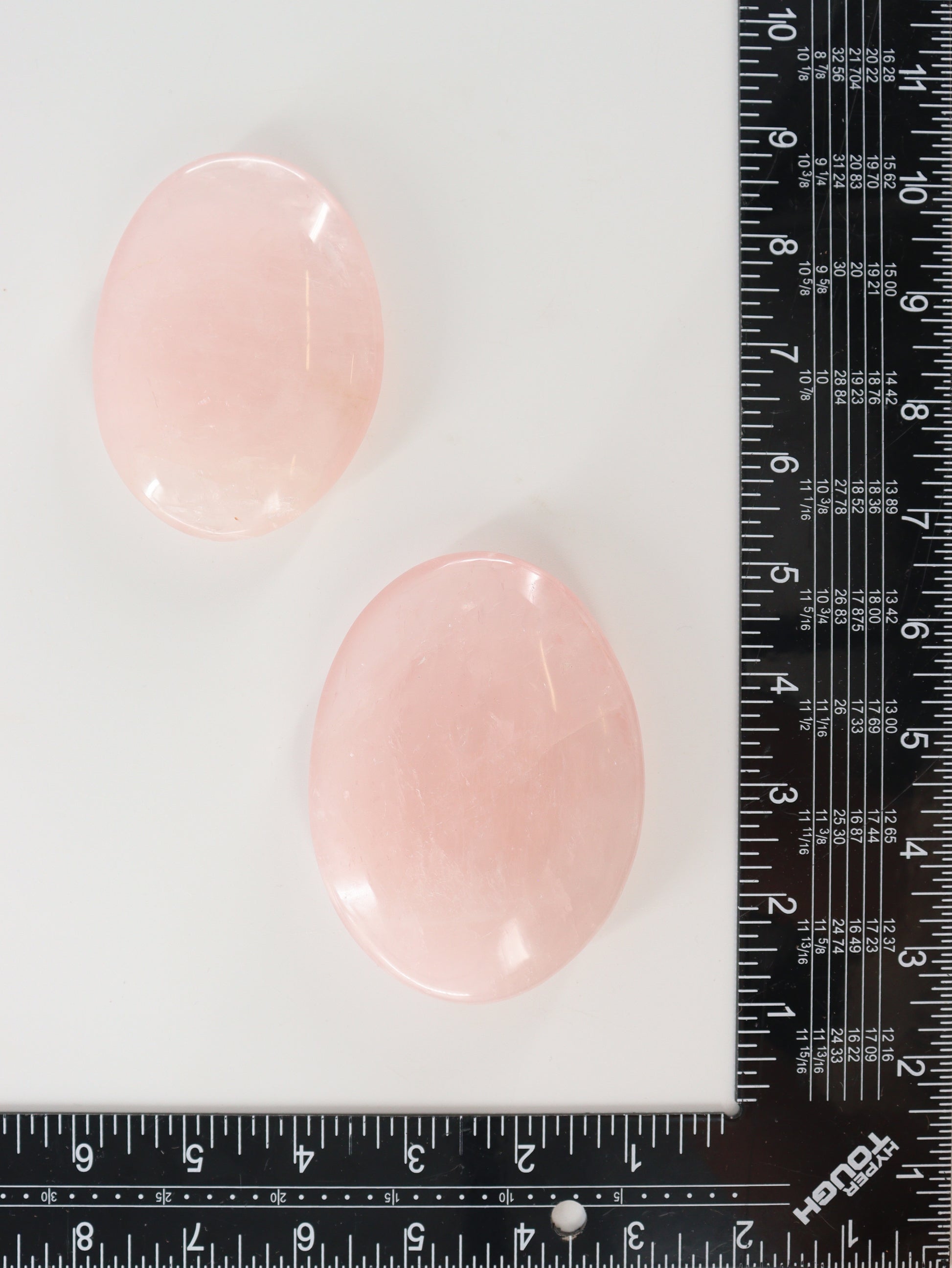 Rose Quartz Palm Stones Flat - Expert Supplier of Wholesale Crystals & Bulk Gemstones