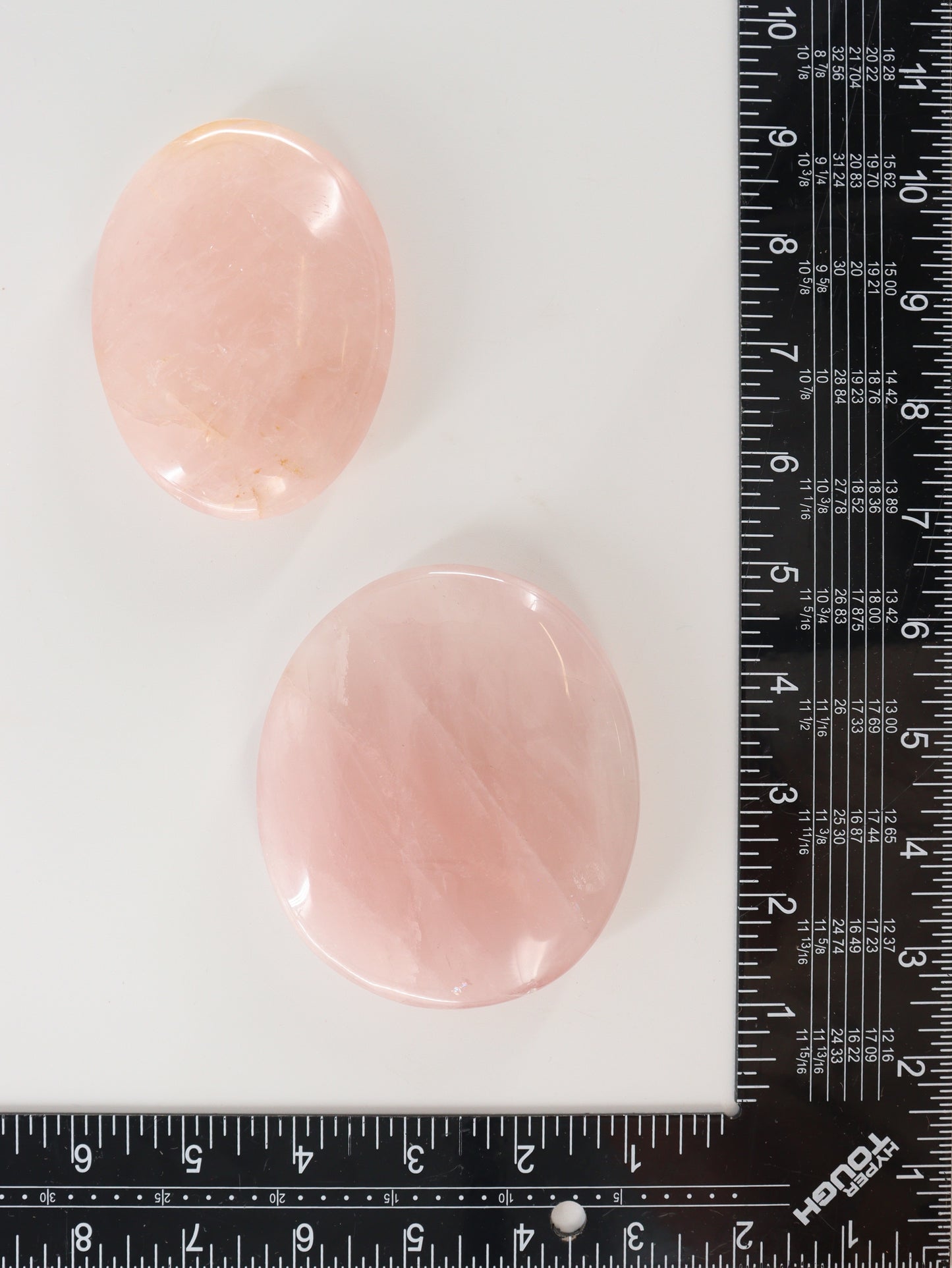 Rose Quartz Palm Stones Flat - Expert Supplier of Wholesale Crystals & Bulk Gemstones