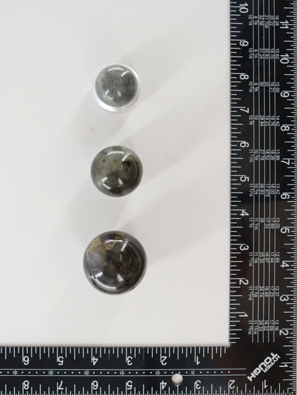 Labradorite Spheres Flat - Expert Wholesale and Supplier of Wholesale Crystals & Bulk Gemstones, []