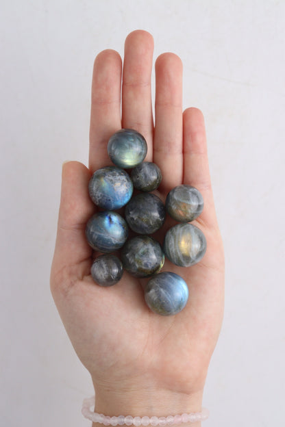 Labradorite Spheres