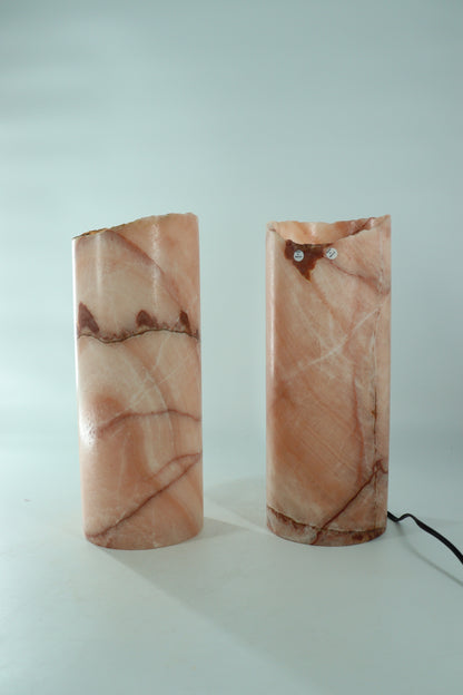 Onyx Lamps Set of 2