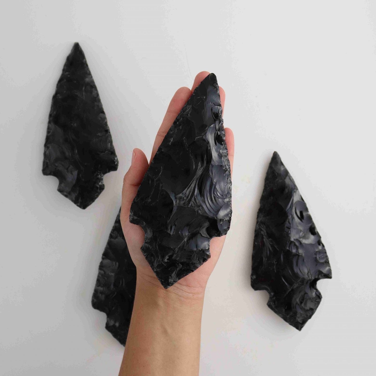 Large Obsidian Arrowhead - Expert Vendor of Wholesale Crystals