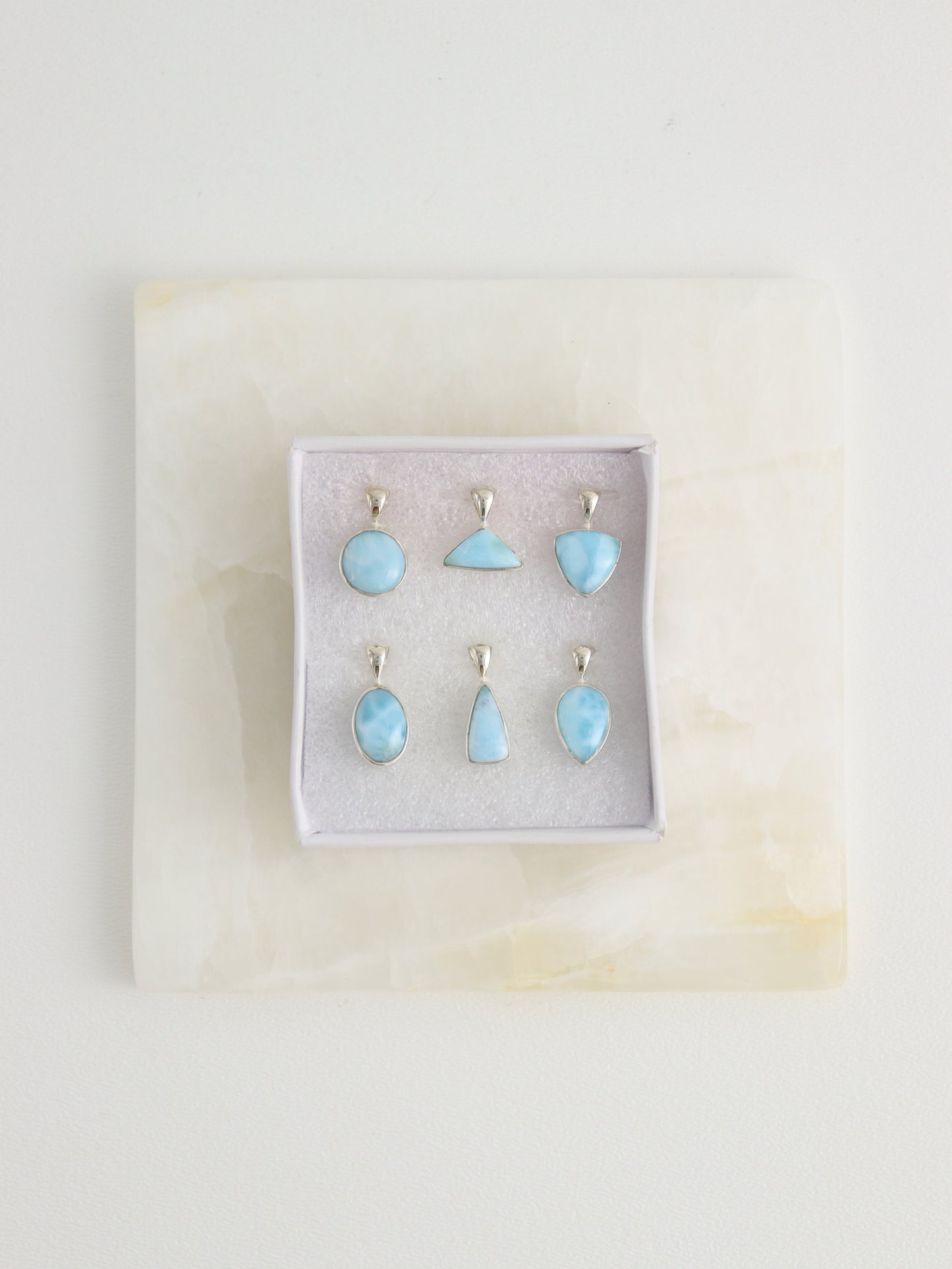 Sterling Silver Larimar Pendants - Expert Wholesale and Supplier of Wholesale Crystals & Bulk Gemstones, []